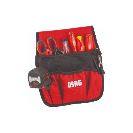 USAG U00070038 Tasche mit Sortiment für Elektriker 7-teilig (1/2)
