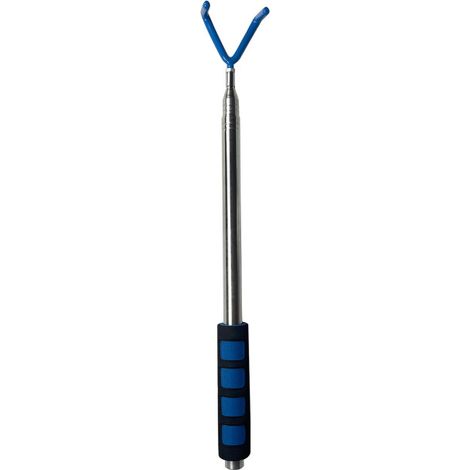 Irovami Outil ramassage télescopique 3m – Magnétique, pince inox – Idéal pour maison, disc golf, câbles