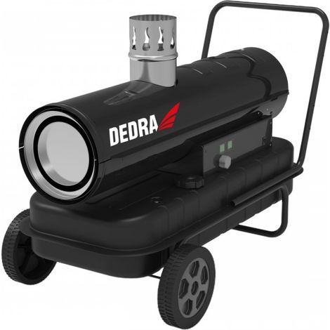 Dedra DED9955BTK chauffage 30 kW couleur métallique