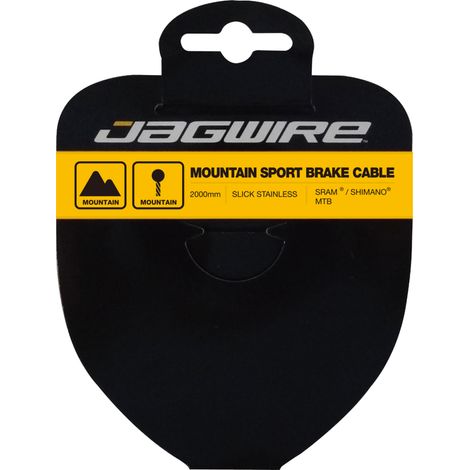 Câble De Frein Vélo Vtt Inox - Glisse Renforcée Compatible Sram/shimano - Jagwire