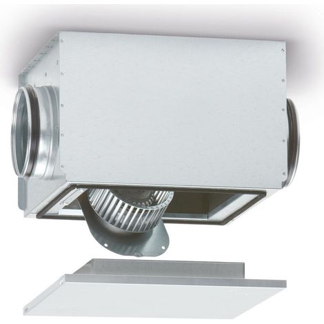 Helios SB 125 C Silentbox Rohrventilator DN 125, 1-PH 230V schallgedämpft, 440m3/h, 122W