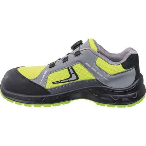 Leibwächter Sicherheitshalbschuh Basel L1295 S1P Gr. 38 schwarz/grün (1/5)