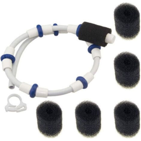 Convient pour tuyau de nettoyage Polaris 280 380 180 queue B5 + 5 mousses + 1 clip de retenue (1/4)