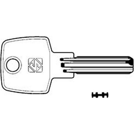 5PZ CHIAVI PUNZONATE PER CILINDRI CISA 4+6 SPINE CS48 - CS48
