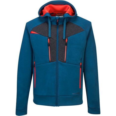 Sudadera con Capucha y Cremallera DX4 - Ligereza y Comodidad / Azul metro / S (1/2)