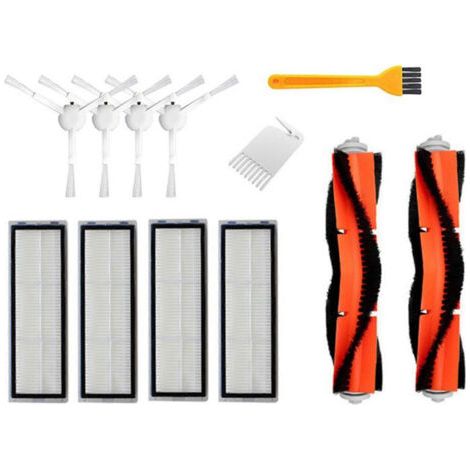 Kit de 12 pi��ces de rechange pour aspirateur robot Mi Robot 1C et 1T (compatible Xiaomi)