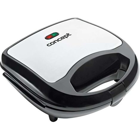 Concept-Solution SV-3031 gofrera inox y negra 700 W (1/2)