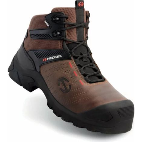 HECKEL Chaussure haute MACCROSSROAD 3.0 S3 Marron - 67303 - Marron foncé - 37