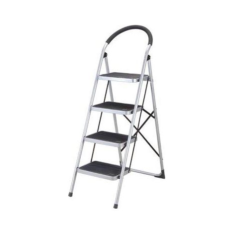 SGABELLO JAFAR DOMUS ACCIAIO VERNICIATO GRADINI 4 H.MM 972