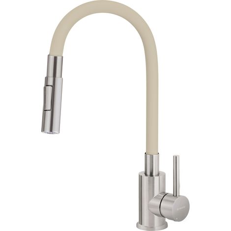 LUNO Küchenarmatur 2 Strahlarten beige