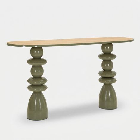 Konsolentisch für den Eingangsbereich aus Metall und MDF, 150 x 45 x 77,5 cm, Seoul Elegance (1/5)