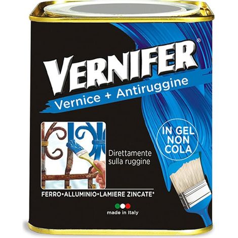 AREXONS - SMALTO VERNIFER VERNICE E ANTIRUGGINE ML 750 NERO BRILLANTE (1/10)