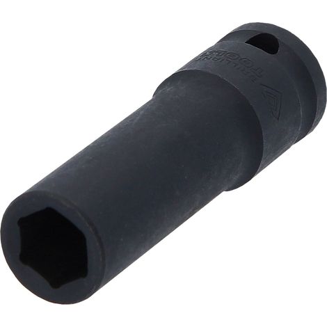 BRILLIANT TOOLS 1/2" Kraft-Stecknuss Sechskant 13 mm lang - BT022653 (1/3)
