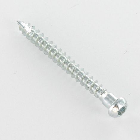 Vis FERRURE ANGULAIRE Tête cylindrique TC TORX T20 Pointe antifendage type 17 Acier zingué 5X35