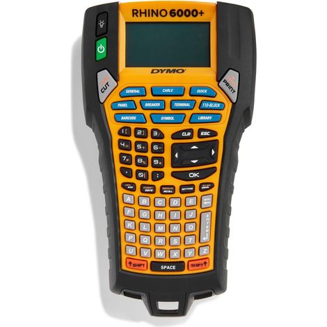 DYMO Rhino™ 6000+ Industrielle Etikettendrucker gelb