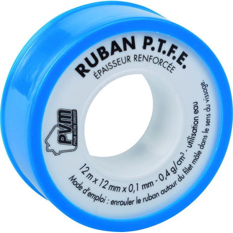 PTFE 12 m x 12 mm x 0,1 mm (vg)