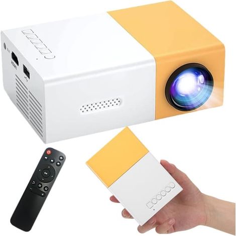 Projecteur YG300 - Mini Full HD avec télécommande (1/5)