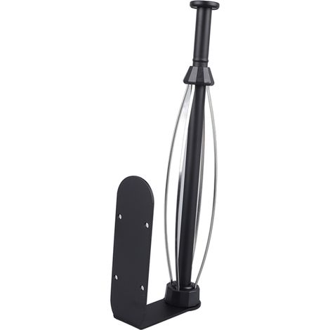 Porte-rouleau de papier essuie-tout avec système d'amortissement, adhésif et fixation par perçage, pour cuisine et salle de bain. (1/5)