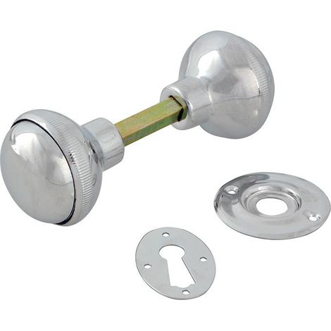 Yale Locks P405 Rim Knob with Chrome Finish - Model YALP405CH
