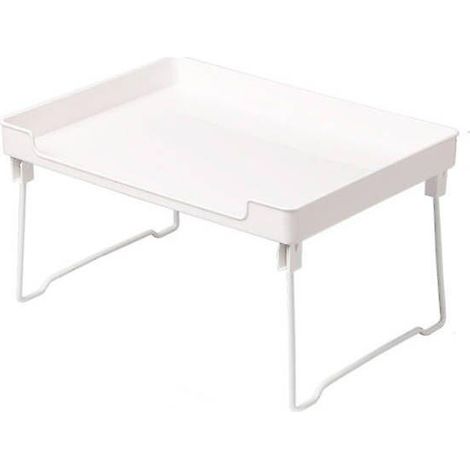 Robuster Organizer aus Kunststoff und Metall für Kleiderschrank, Küche, Badezimmer und Kosmetik, transparent und verchromt. (1/4)