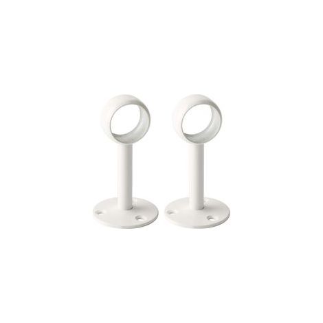 Support Tringle Plafond 25mm Support Acier Inoxydable pour Rideaux, Fixation de Tringles Ø25mm