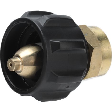 Adaptateur de Recharge pour Réservoir de Gaz Propane - Raccord Régulateur Valve Accessoire QCC1 POL (1/5)
