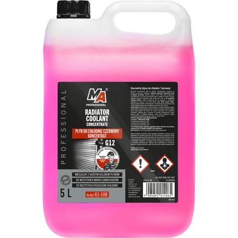 014065 MA professional - Kühlmittelkonzentrat Rot G12 5L (1/3)