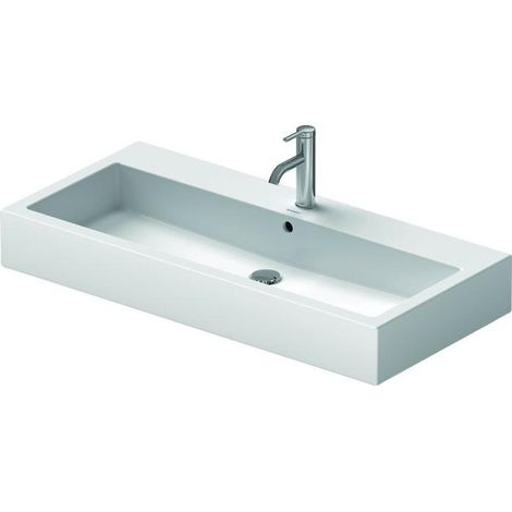 Duravit Möbelwaschtisch Vero geschli., m HL, ÜL, HLB, 100x47cm, weiß (1/5)