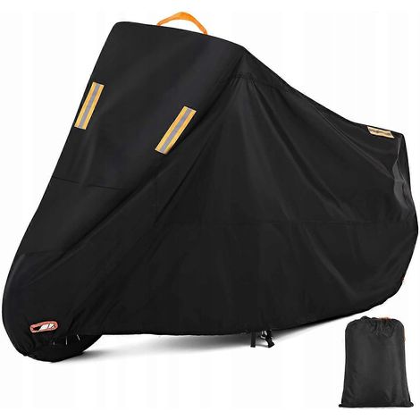 Bâche pour moto avec 4 bandes réfléchissantes (1/5)