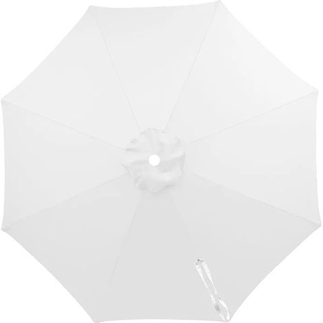 Tessuto di ricambio per ombrellone, protezione UV, facile da pulire, 18 pollici, 3,5 m, 8 stecche (1/2)