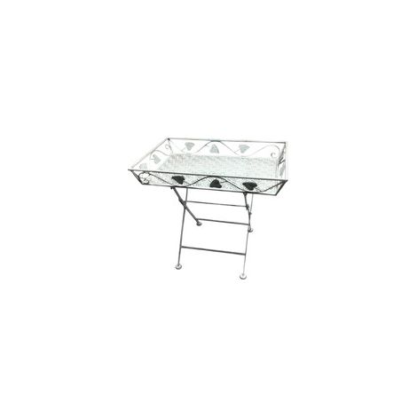 C TAVOLO 63X40X60CM AZZURRO CHIARO EPOQUE