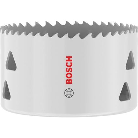 Bosch 1x Sierra de agujero para múltiples materiales roscados (para acero, placas de yeso, Ø 73 mm, accesorios profesionales taladros)