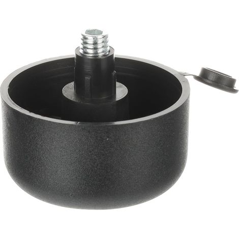 Deslizador alto ajustable negro D48/H25 100 kg Riex GL13 (1/2)