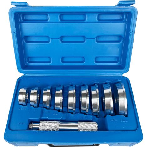 Extracteur Hydraulique de Roulement, 10 pièces Extracteur de roulements de voiture presse hydraulique outils mécaniques de voiture pour (1/5)