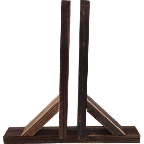Wooden Fence Base 30x30 cm Anti-Tipping Support for Garden and Terrace Weatherproof Base for Trellis and Picket Fences Fixing Accessory (1/5)