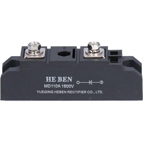 Gleichrichterbrücke 110A 1600V Elektronisches Bauteil Zubehör für Druckermotor MD110A