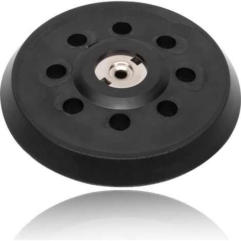 KASturbo Plaque de velcro de plaque de ponçage perforé 125 mm pour Metabo SXE 325 Intec 425 Turbotec 631220000