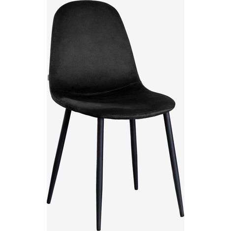 Set di 2 sedie da pranzo Glamm SKLUM Nero