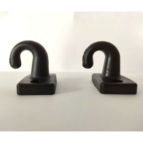 Ganci a Pavimento per Tende da Sole Esterne a Caduta Ricambio Vari Colori Coppia (1/3)