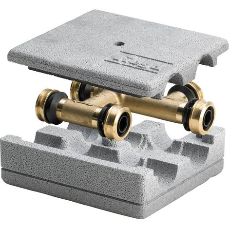 Viega Raxofix-T-Pieza de cruce, d1 16, d2 16, d3 16 Latón Modelo 5349, 647933