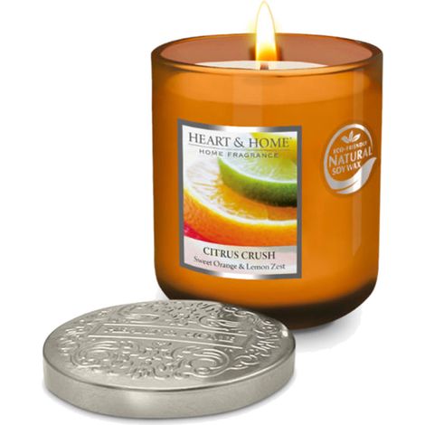 Bougie heart and home Agrumes pressés