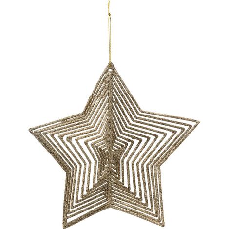 SDN PLAST 3D-STERN FELD 17CM - Feeric lights & christmas