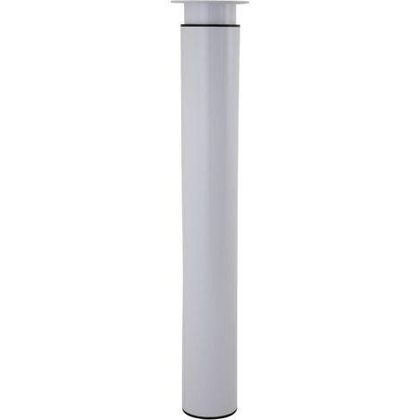 Pata de mesa, 705/1300 x 102 mm, acero blanco AUTRES (1/2)