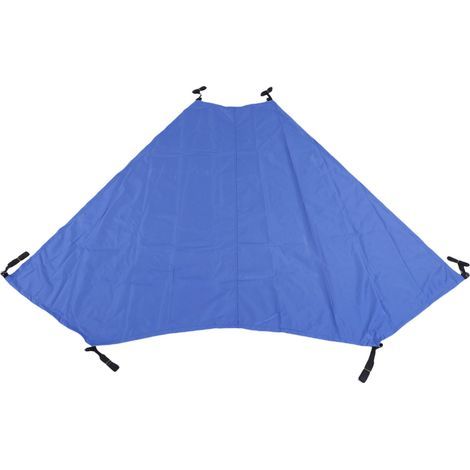 Voile d'ombrage en T pour bateau, tissu Oxford 600D, imperméable, coupe-vent, couverture solaire pour plage, voyage, Camping, 8x9,5 pieds/2,45x2,9 m. (1/5)