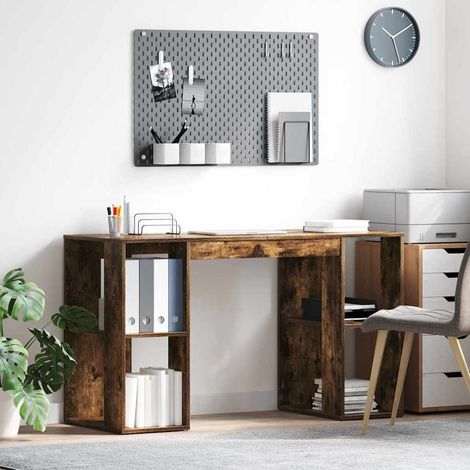 Schreibtisch Geräucherte Eiche 130 x 50,5 x 75 cm Holzwerkstoff