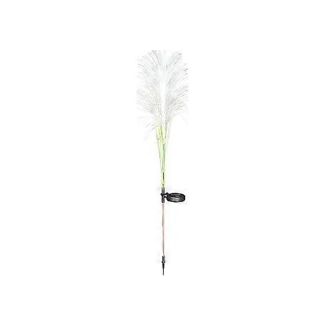 Lampe solaire décorative d'extérieur en roseau pour jardin, cour ou terrasse (1/5)