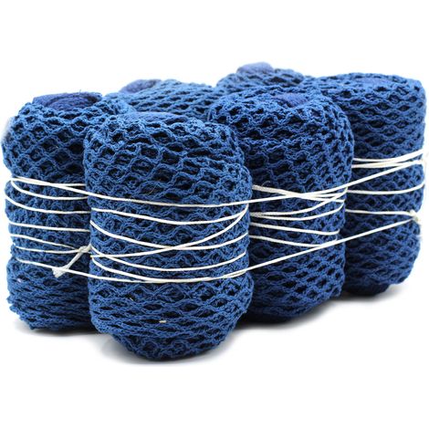 Sac en maille pur coton - Denim- Vendu par 1 (1/4)