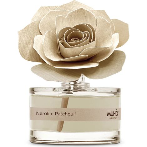 Muhà Profumatore Diffuser Rosa Burro Bomboniera Dolce Latte 50ml