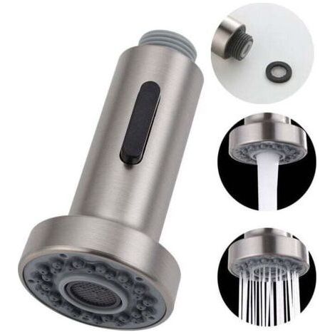 2-Modus-Ersatz-Armaturenkopf für Küchenarmatur, G1/2", gebürstet (1/5)
