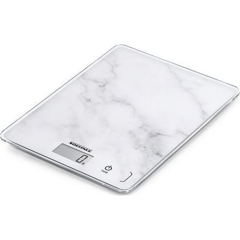 Bilancia cucina selef 5 kg marmo bianco precisione 1 g (1/5)